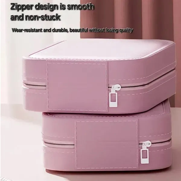 Travel Makeup Bag with LED Mirror