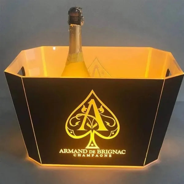 Yuanbao Oil Spray Luminous Ice Bucket