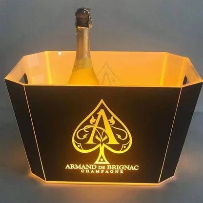 Yuanbao Oil Spray Luminous Ice Bucket