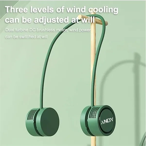Leafless fan w/ neck hanging