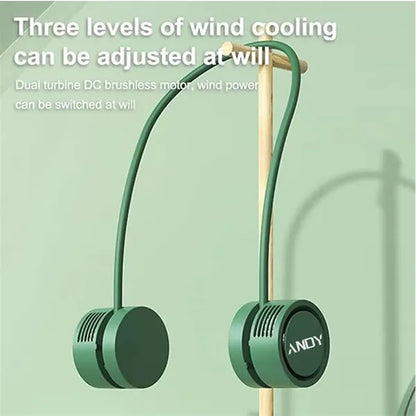 Leafless fan w/ neck hanging