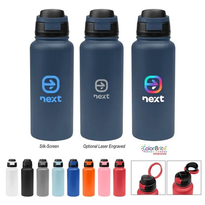 32 Oz. Pop Sip Recycled Stainless Steel Bottle