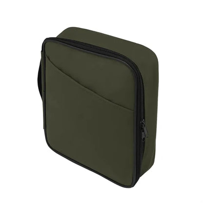 Hudson rPET Leatherette Tech Organizer