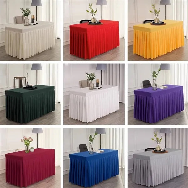 Polyester Rectangular Tablecloth Cover