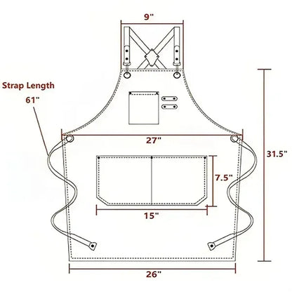 Durable Canvas Work & Chef Apron