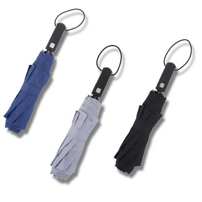 Fully Automatic Three Fold Windproof Golf Umbrella