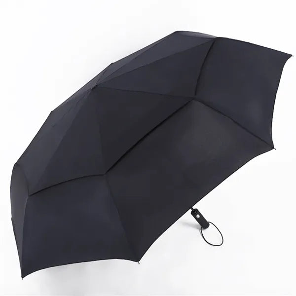Fully Automatic Three Fold Windproof Golf Umbrella