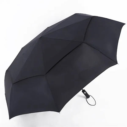 Fully Automatic Three Fold Windproof Golf Umbrella