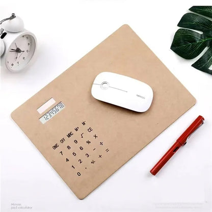Multi Functional Mouse Pad Solar Calculator