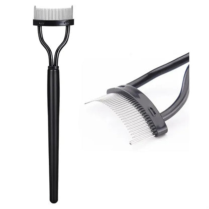 Foldable Steel Needle Eyelash Comb