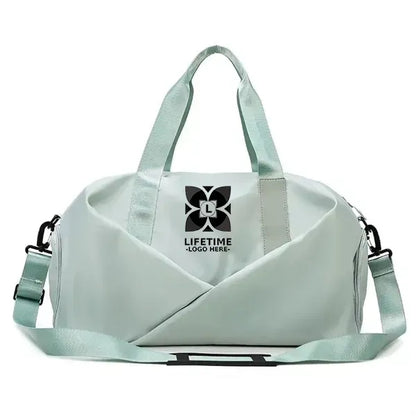 Waterproof Gym Bag with Shoe Compartment