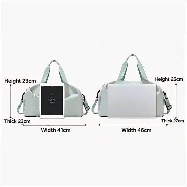 Waterproof Gym Bag with Shoe Compartment