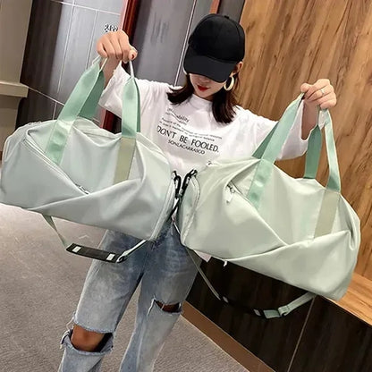 Waterproof Gym Bag with Shoe Compartment