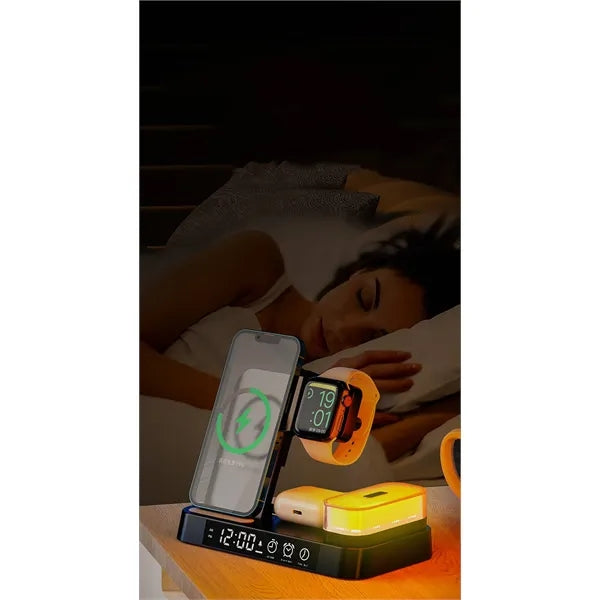3 in 1 Wireless Fast Charger w/ Light