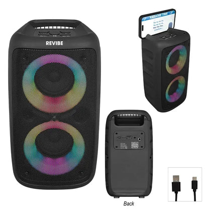 Wireless Speaker Tower With Phone Holder