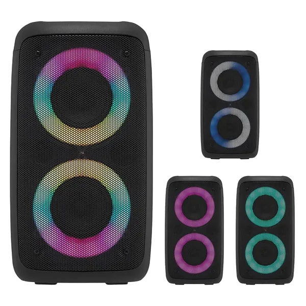 Wireless Speaker Tower With Phone Holder