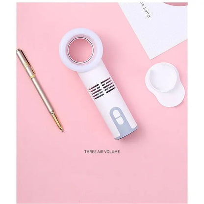 Portable USB Rechargeable Bladeless Mini Fan Handheld