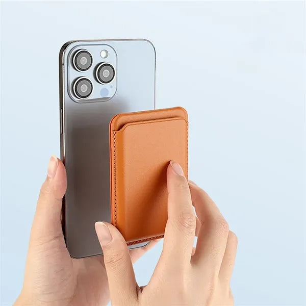 PU Leather Foldable Card Holder