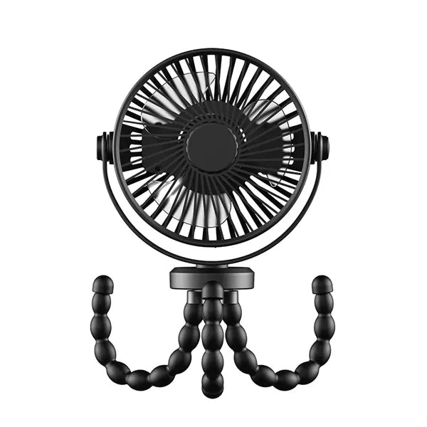 5000mAh Rechargeable Battery Powered Clip Fan
