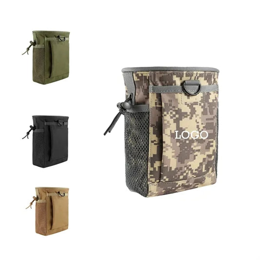 Tactical Molle Drawstring Magazine Dump Outdoor Pouch