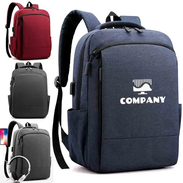 USB Large Laptop Backpack