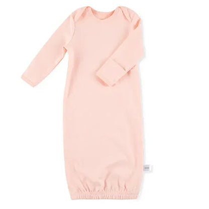 Organic Cotton Baby Sleep Gown Elastic Scallop Trim