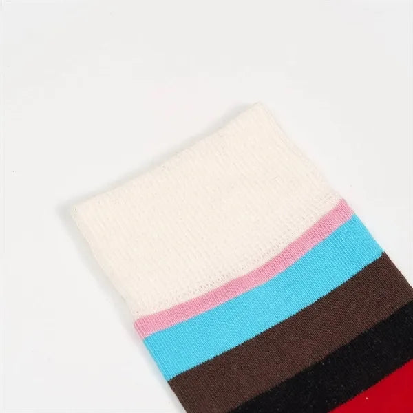 Happy Rainbow Ankle Socks