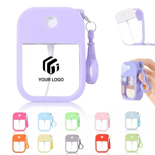 Portable travel makeup perfume atomizer card spray bottle