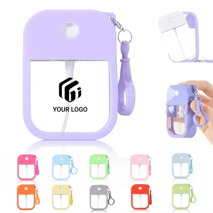 Portable travel makeup perfume atomizer card spray bottle