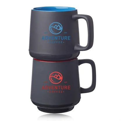 15 oz. Stackable Ceramic Mug