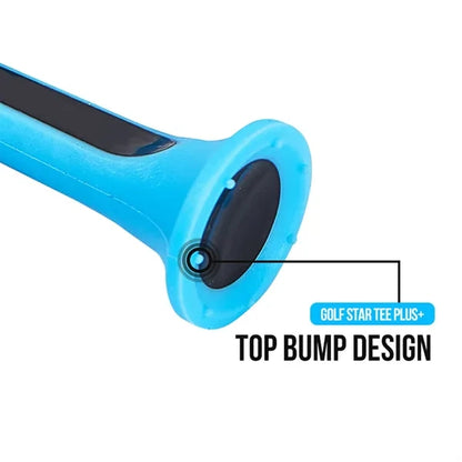 Golf Tee System Blue Black Pro Tees Combo 5Pack