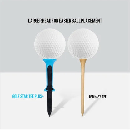 Golf Tee System Blue Black Pro Tees Combo 5Pack