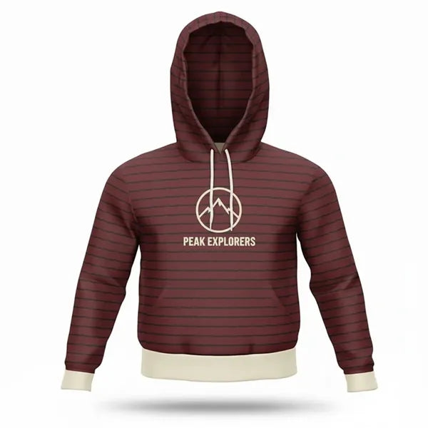 Sublimated Unisex 220G Ultra Light Cropped Hoodie