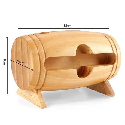 Wine Accessories Set In Barrel Shape