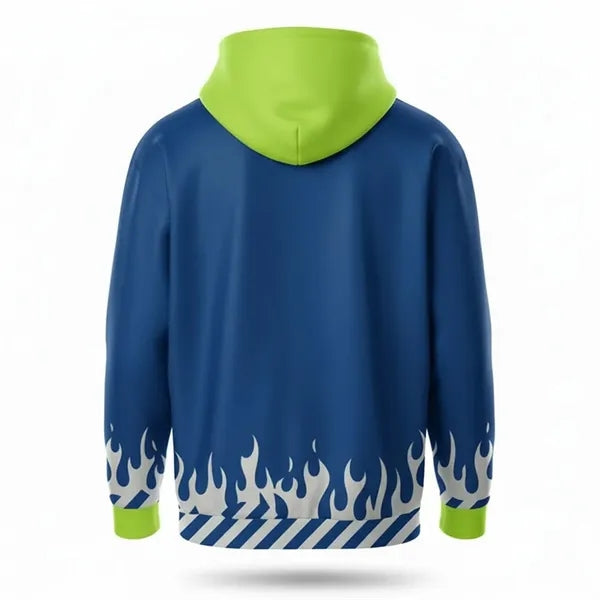 Sublimated 250G Lightweight Kangaroo Hoodie Unisex