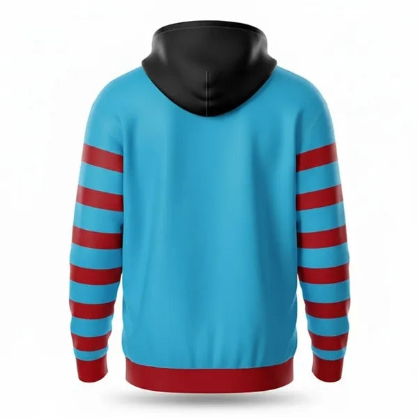 Sublimated Unisex Lightweight Full Zip Hoodie