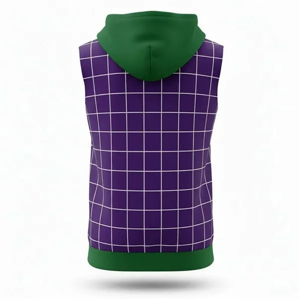 Sublimated Unisex 250G Lightweight Sleeveless Hoodie
