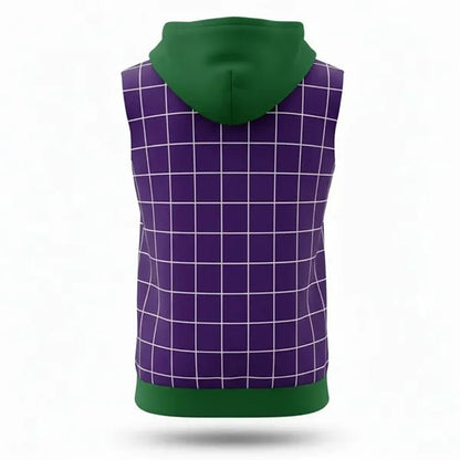 Sublimated Unisex 250G Lightweight Sleeveless Hoodie