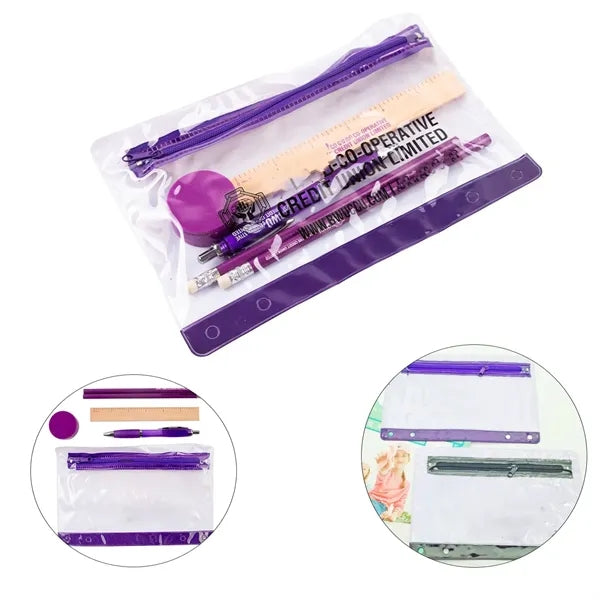 PVC File Pencil Case
