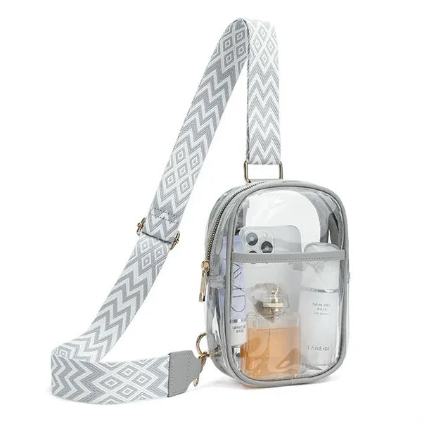 TPU waterproof Outdoor Clear Sling Bag