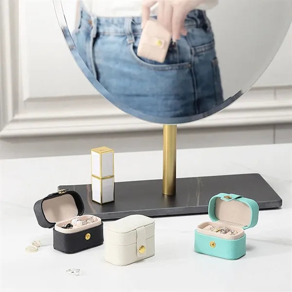 Mini Rectangle Travel Ring Case