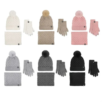 Hat And Scarf Gloves Set