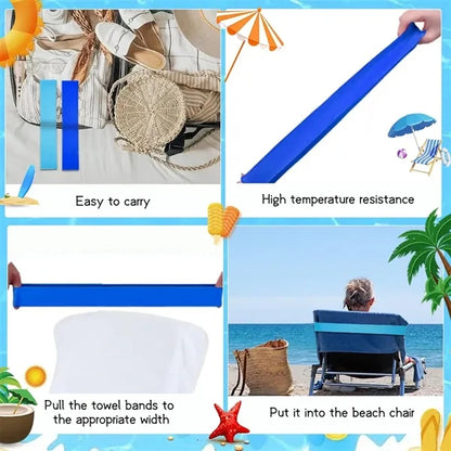Silicone Beach Towel Band