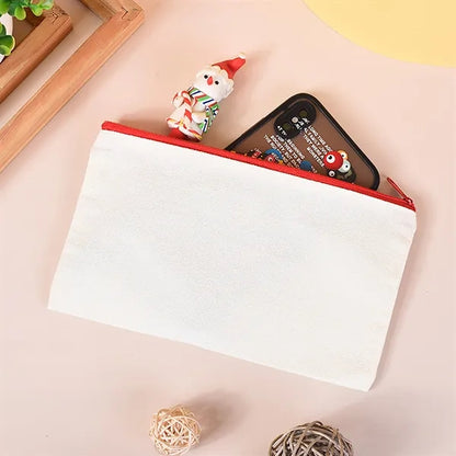Canvas Zipper Pouch Pencil Case