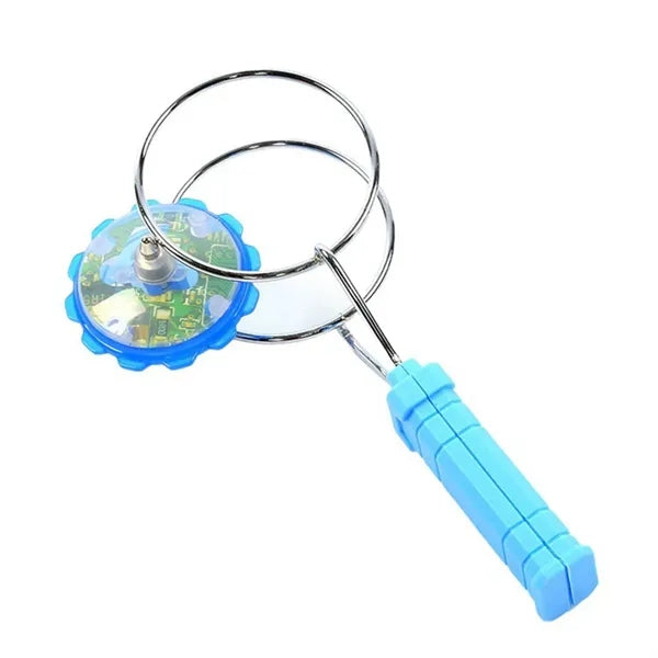 LED Magnetic Gyro Wheel Spinner Toy