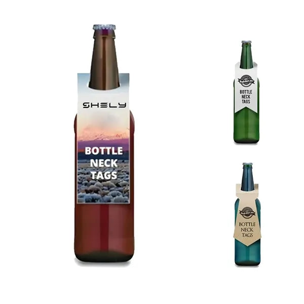 Custom Wine Bottle Card