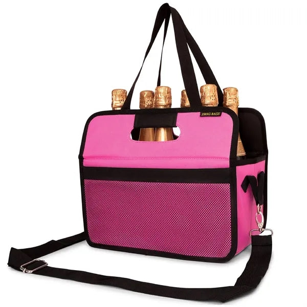 Foldable Multiuse Bottle Carrier Tote Bag
