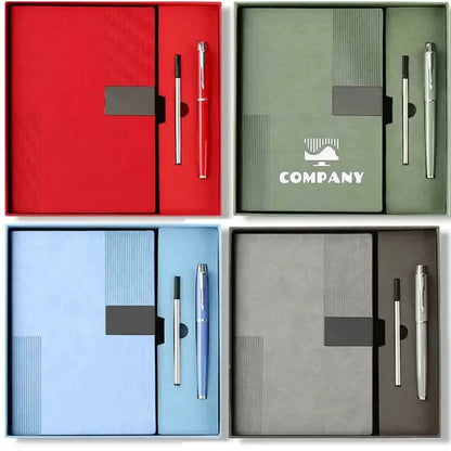 PU Leather Notebook Gifts Set