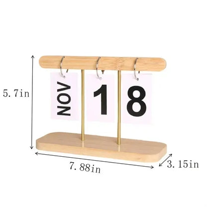 Modern Hanging Card Desk Calendar