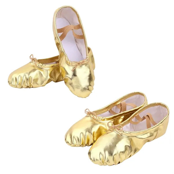 PU Leather Ballet Slippers